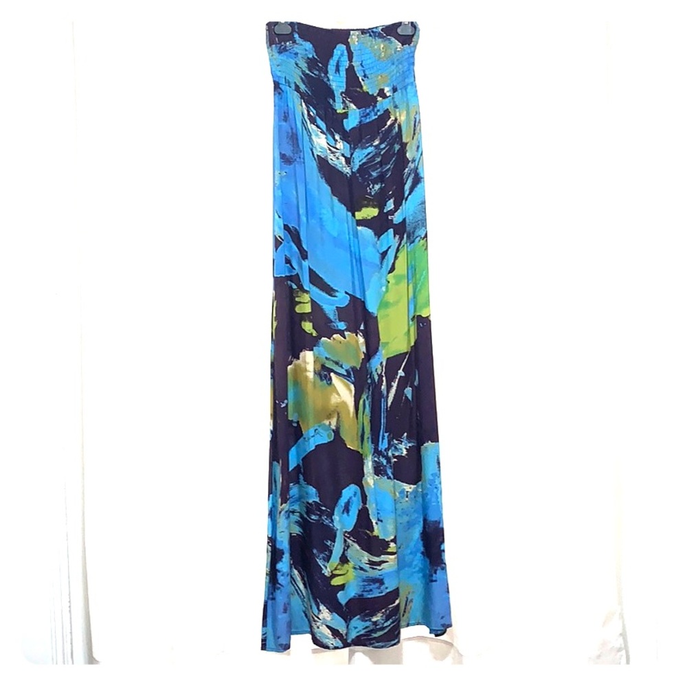 Printed maxi dress